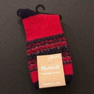Madewell trouser socks with tag
